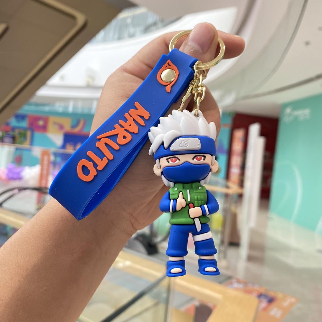 Portachiavi carino Naruto Uchiha Itachi accessori anime, ciondolo, zaino, ornamenti per bambole, portachiavi, uomo, regali di Natale