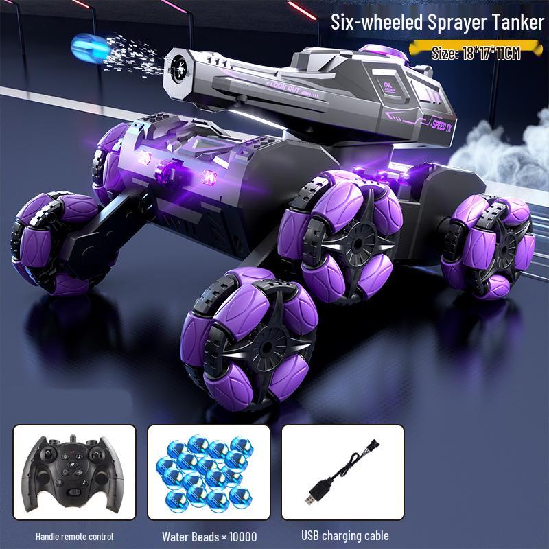 Cross-Border Gesture-Control Remote Water Bomb Tank 360° Rotating Off-Road Toy Car