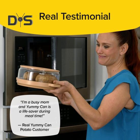 Napařovač brambor do mikrovlnné trouby pro kuchaře Křehké nadýchané brambory Bez BPA Slanina Bramborové konzervy Rovnoměrně uvařené bramborové hrnce Všestranný vařič brambor na pečení