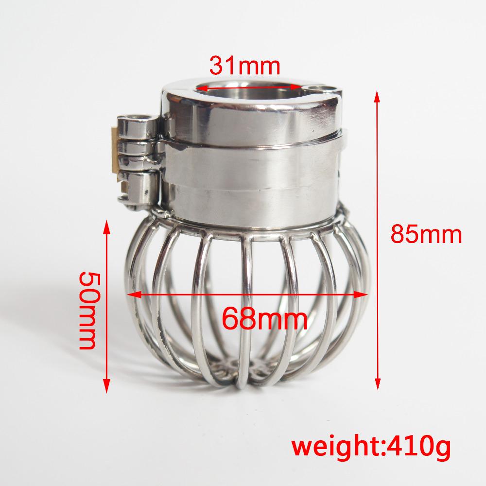 Scrotal Wrapping Clamp Male Chastity Device,Cock Cage,Penis Lock,Cock Ring, S079