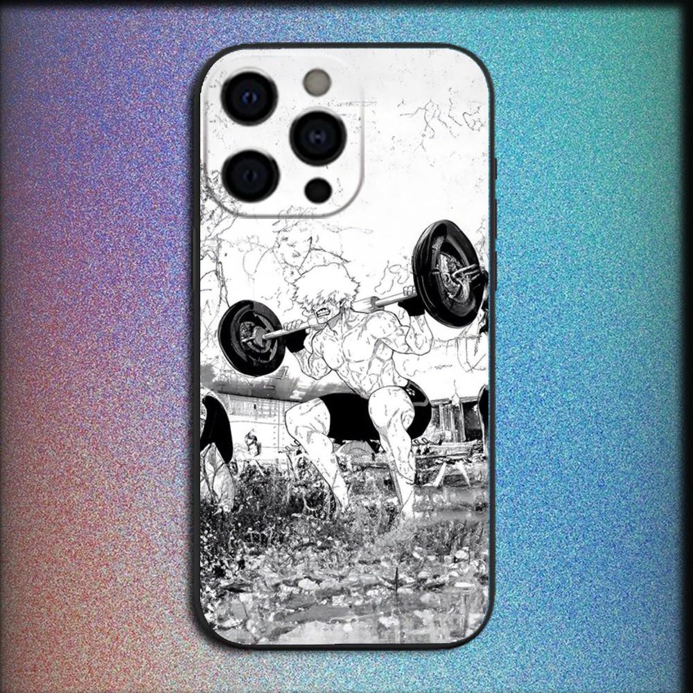 

Чохол для телефону Бокс H-Hajime no Ippo Для iPhone 16,15,14,13,12,11,Pro,X,XS,Max,XR,Plus,Mini М який Чорний Чохол iPhoneXR