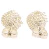 TIFFANY&Co. 925 Somerset Mesh Twist Knot earring SilverUsed