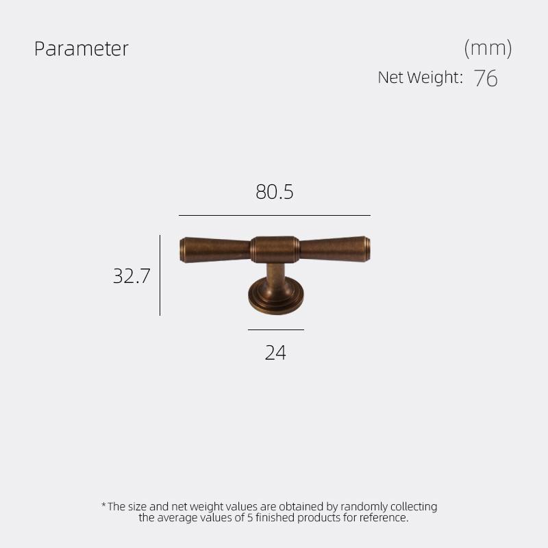 DOOROOM Mässing Möbelhandtag Hem Handskakning Byrå Skåp Högkvalitativ Skåpdörrhandtag Inredningshandtag