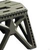 Foldable Step Stool Camping Adults Kids Stepping Fishing Chair for Hiking