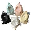 Schoolbag Japanese ins Wind Soft Girl Mini Cute Simple Versatile Shoulder Junior High School Student Lightweight Travel School Bag Backpack