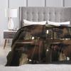 Funny Obsession Horror Movie Blanket Soft Flannel Relax Throw Blanket Machine Washable