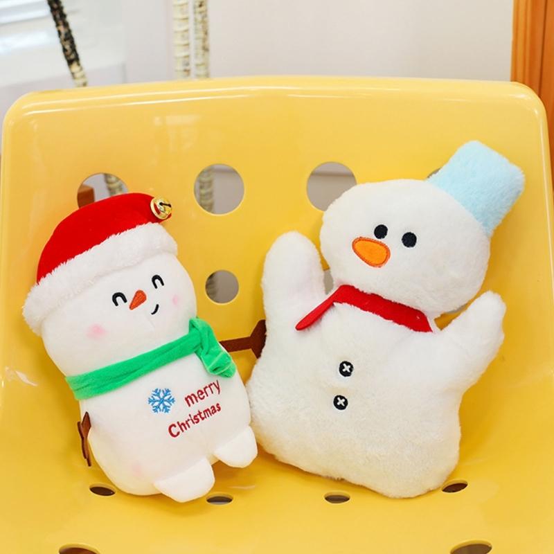 Christmas Plush Doll Christmas Stuffe Animal Toy Table Ornament Christmas Reindeer Plush Toy Gift for Women Girls