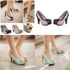 Elegant New Fashion Women's Heels With Bowknot Peep Toe For Princess Lolita Look Size 35-43