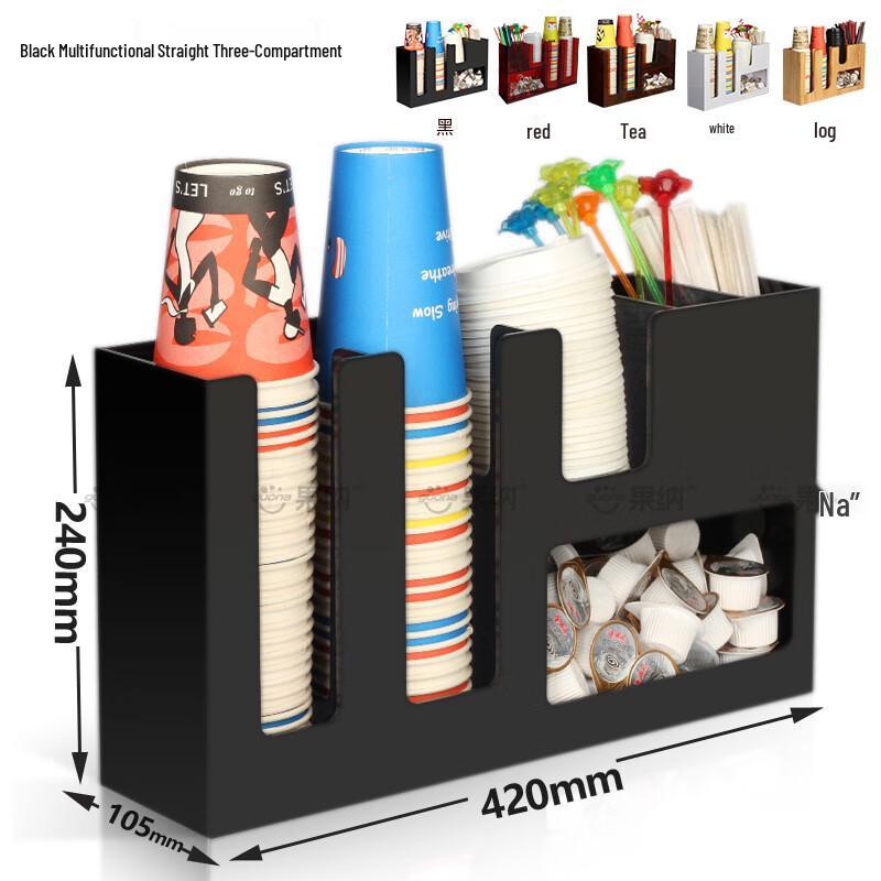Premium Multi-functional Cup Dispenser and Storage Rack