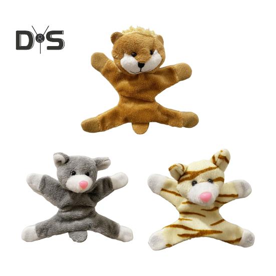 

3 шт. плюшевый магнит на холодильник в виде животного для домашнего офиса, кухни, шкафчика, холодильника, плюшевая кукла в виде животного из мультфильма, магнитное украшение, орнамент D