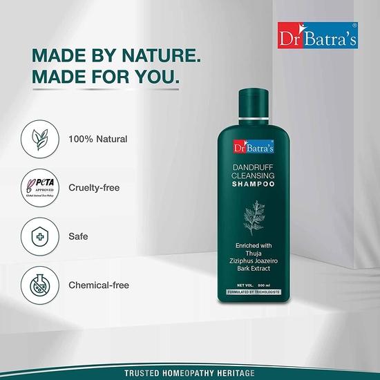 Dr Batra's Dandruff Cleansing Shampoo (500 Ml)