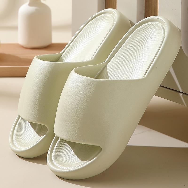 Slippers women's summer home non-slip bathroom bath couple thick bottom home men's cool slippers summer wear