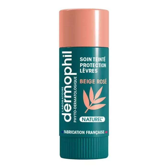 Dermophil stick lèvres soin teinté beige rosé 4g