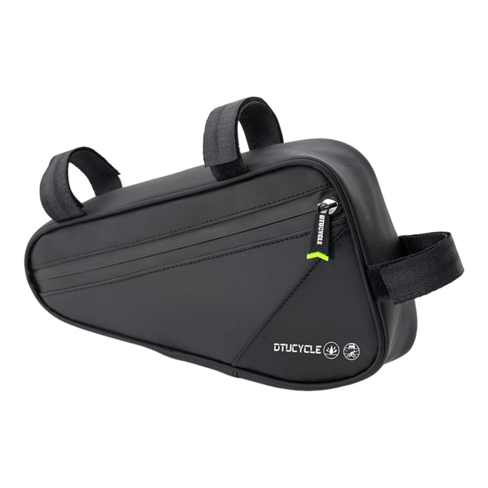 1L Bicycle Under Top Tube Bag EVA Protective Bicycle Storage Pouch Portable Bike Frame Bag for Outdoor Riding Accessories