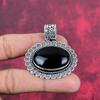 Black Onyx Jewelry, 925 Solid Sterling Silver Pendant Handmade Gemstone Jewelry, Gifts For Wife Brand New Pendant