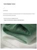 8973 Five-Sleeve Plus Size Gradient Cotton Linen Dress - Loose-Fit Early Autumn Style