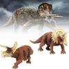 Dinosaur Triceratops Toy Model Desktop Decoration Pvc Material Gift Children