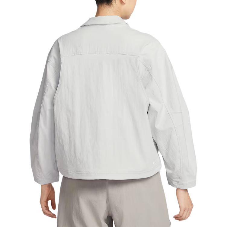 Nike ACG Series Solid Color Polo Neck Loose Long Sleeve Jacket Women jackets HV0584-025