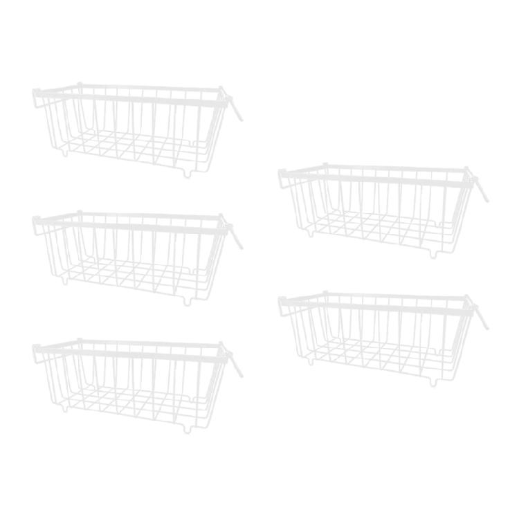 5 SZT Organizer do zamrażarki Pojemniki do układania Metalowa faktura Odpowiednie do zamrażarki Zapobiega marnowaniu żywności Oszczędzające miejsce projekty