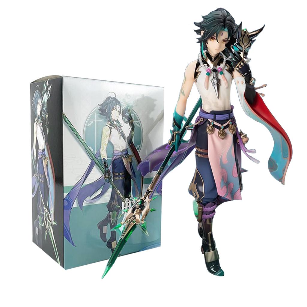 Anime Figur Genshin Impact Xiao Wachsamer Yaksha Genshin Impact Klee Action Figur Paimon Qiqi Figur Sammlerpuppe Spielzeug