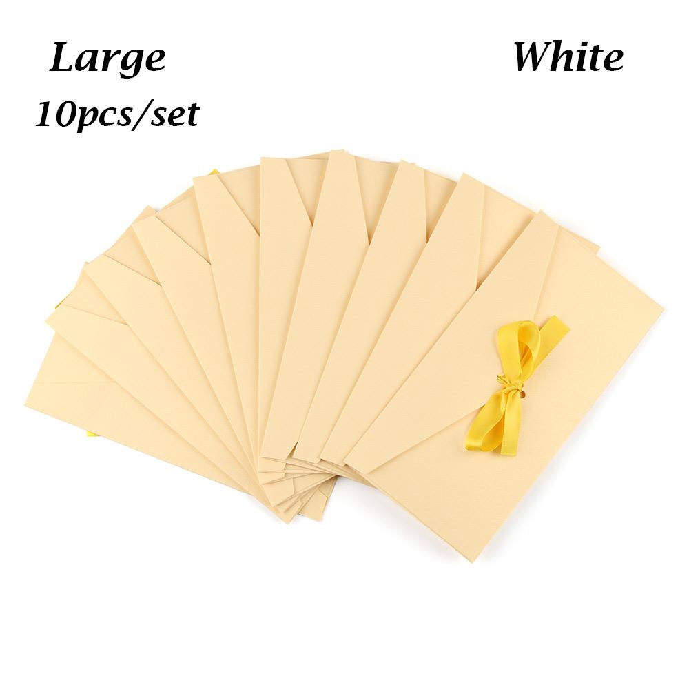 Beautiful Classic Retro Multicolor tie Pearl paper envelopes on Kraft for wedding invitation gift envelope  Greeting Card Bag