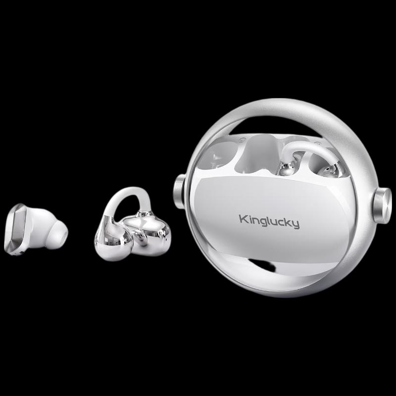 KINYO Clip-On Bluetooth Earbuds