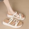 Stepping On Shit Feels Soft-soled and Wears Slippers for Women's Summer Wear 2025 New Fashion Casual Sandals Thick-soled Non-slip Beach Shoes