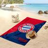Bayern Munich Personalized Printed Beach Towel Soccer Logo Support Custom Name Text Absorbent Towel For Sport Travel Special Gift