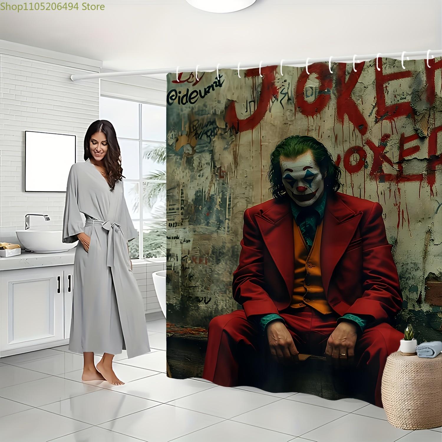 

A Warner Bros. Themed Bathroom Set Featuring a Shower Curtain Made of Machine-Washable Polyester, Including Designs from (Harr 90x180cm