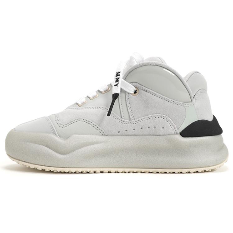 

FILA MIHARA YASUHIRO Split Suede Platform Low top Sports Casual Shoes Women s Gray Q07FW139 38