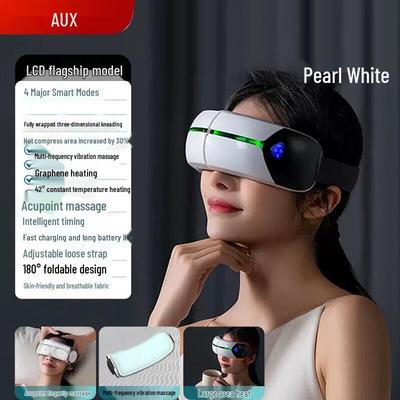 Smart Eye Massager with LCD and Heat CN Plug (adapter Included)