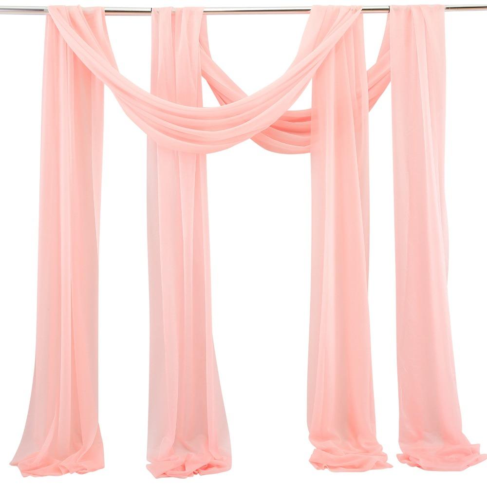 2 Panels 29.53 X 236.22 In Wedding Arch Drapes Event Background Curtain Birthday Party