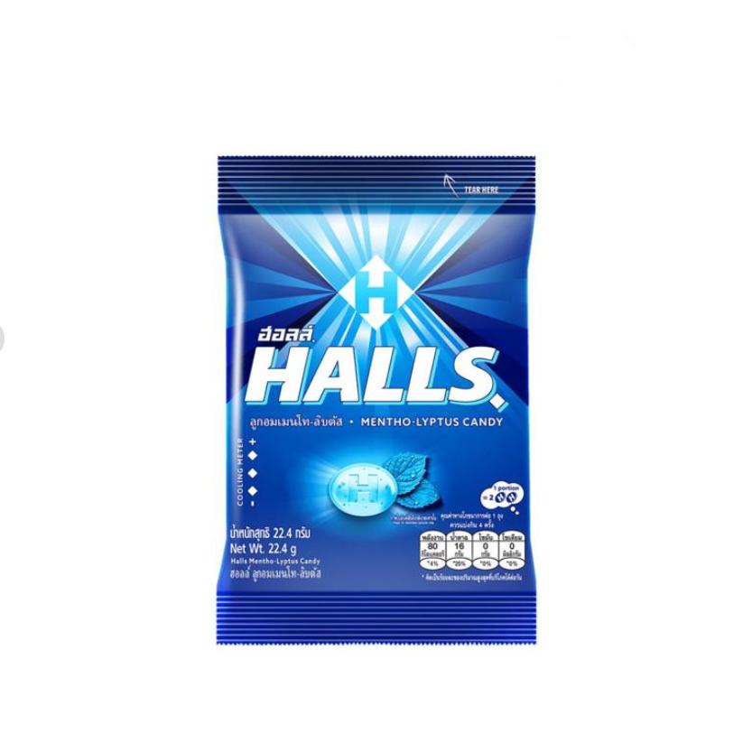 Halls Candy – Mentho-Lyptus Flavor 22.4g