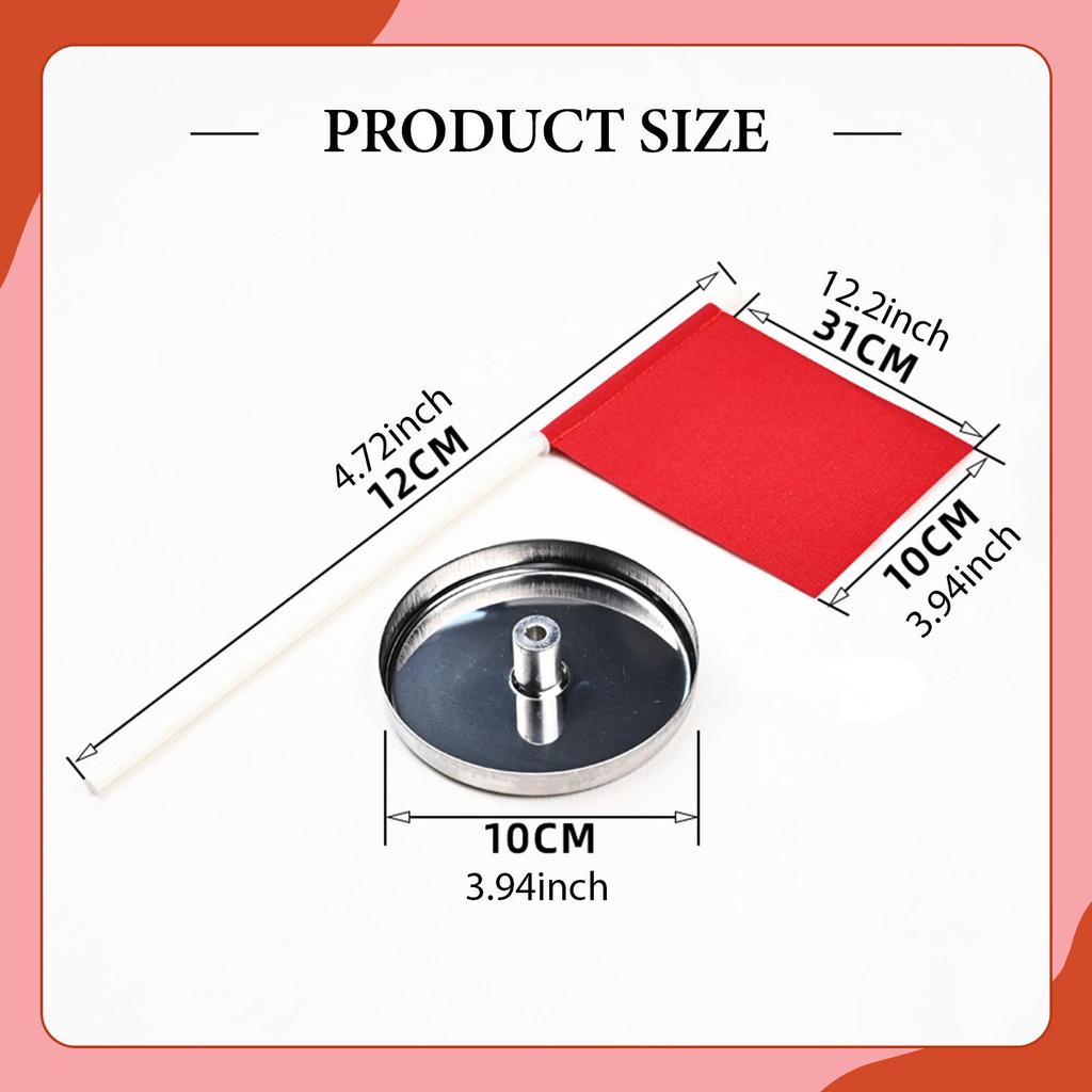 Golf Pin Flag Hole Cup Set Portable Lawn Yard Practice Accessory for Women Men Gift Home Backyard