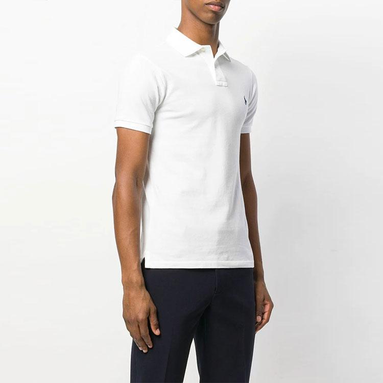 Polo Ralph Lauren Logo Embroidered Polo Shirt 710548797-001