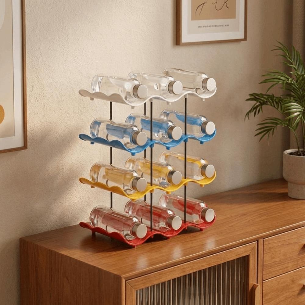 Large Capacity Cup Storage Rack Anti-Fall Water Cup Holder Water Bottle Storage Rack for Home