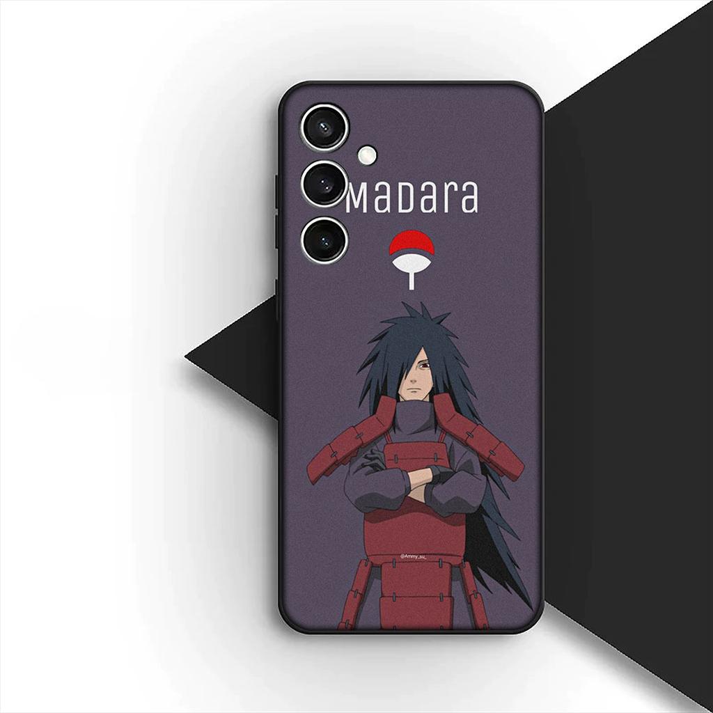 Cover for Samsung Galaxy S20 S22 S21 FE Ultra Plus A07 A17 A15 A16 A25 A57 A37 Casing Silicone Phone Case Uchiha Narutos Madara