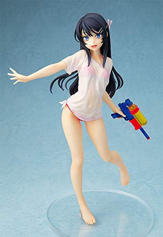 Rascal Does Not Dream of Bunny Girl Mai Water Date Scale ABS PVC Complete K11423 Senpai Sakurajima, Ver. 1/7 & Pre-Painted Figure, Reissue,
