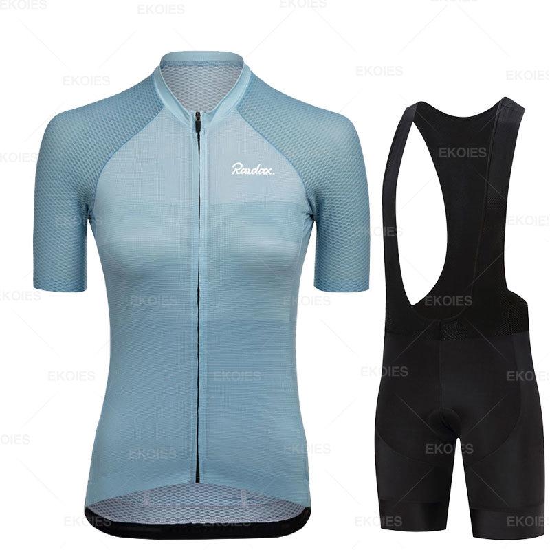 Woman Cycling Clothing Summer Short Sleeves Cycling Set Ropa Ciclismo Cycling Jersey Set Bicycle Clothing Riding Bike Clothes