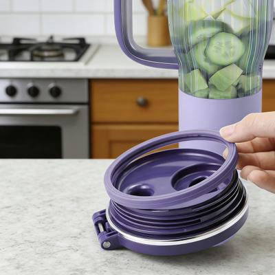 Guarnizione di ricambio in silicone per bicchieri del frullatore Ninja, anello di tenuta a prova di perdite per bottiglie di frullatore personale, per alimenti, lavabile in lavastoviglie, frullatore essenziale