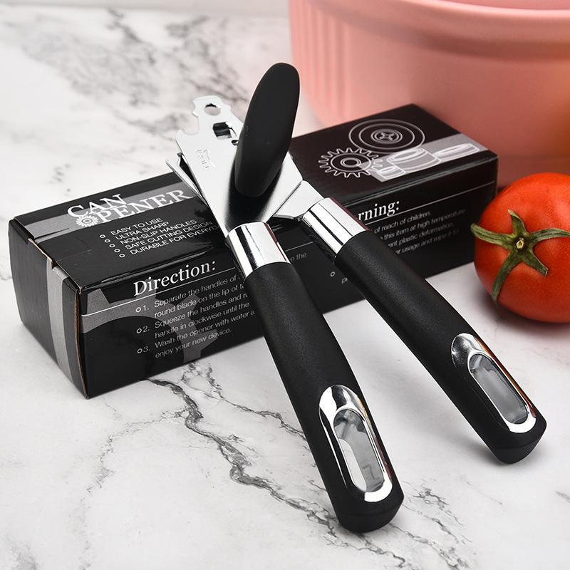 

Многофункциональный консервный нож из нержавеющей стали: Ручной, простой, открывалка для бутылок, открывалка для консервных банок H6-009