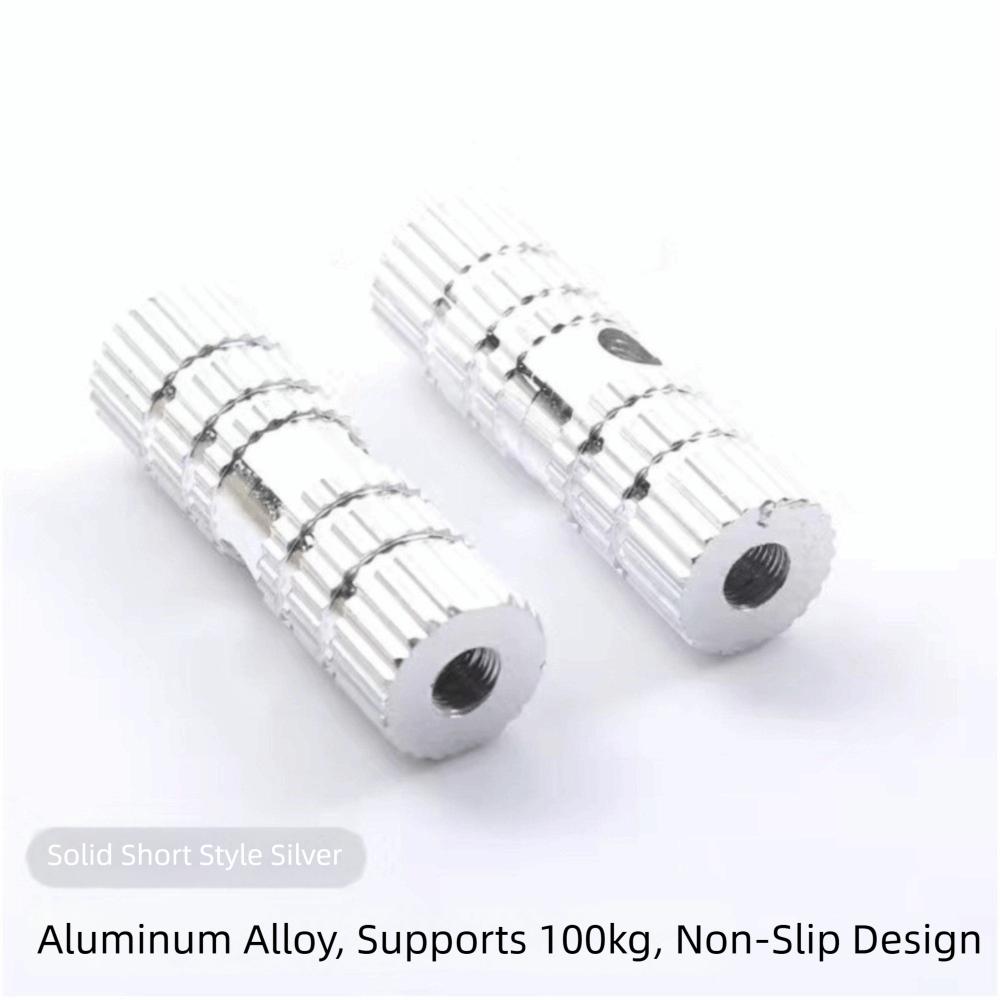 High Hardness Bike Foot Rest Pegs Anti-Slip Bicycle Foot Pegs Axle Pedals Bike Pedals  BMX Biking