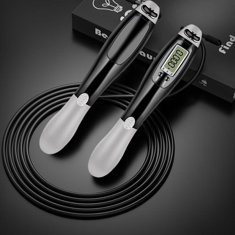Wireless Electronic Jump Rope, Counting  Calorie Tracker for Middle School Exams, Cordless for Weight Loss