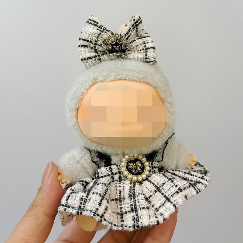 Labubu Pendant: Baby Clothes Blind Box - 17cm Macaron Vinyl.