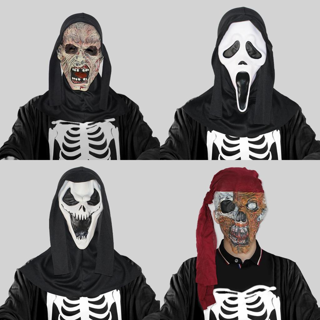 Face Spooky Scream Mask Made From Quality Rubber For Halloween Parties And Horror Themed Events