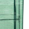 Vidaxl Raised Planter With Greenhouse, Rattan Look, 160X40X153 Cm