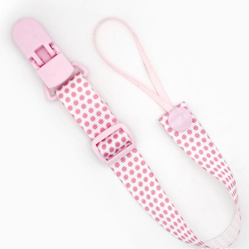 Kids Soother Baby Pacifier Clip Anti-lost Chain Adjustable Teethers Toys Stroller Accessories Holder Strap Attache Tetine Cute