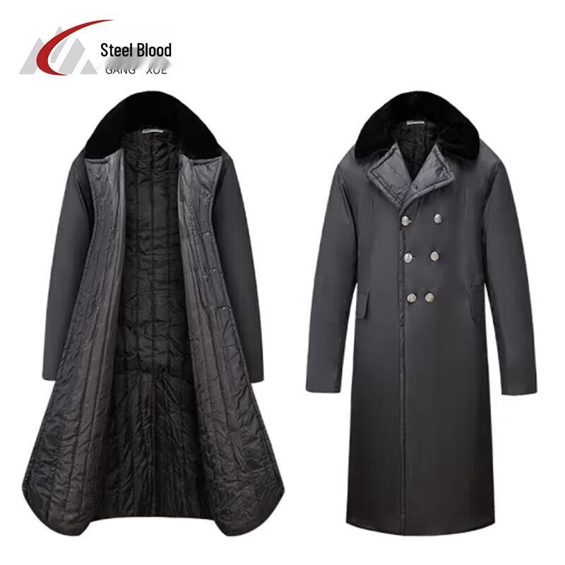 GangXue Men s Winter Thickened Padded Overcoat
