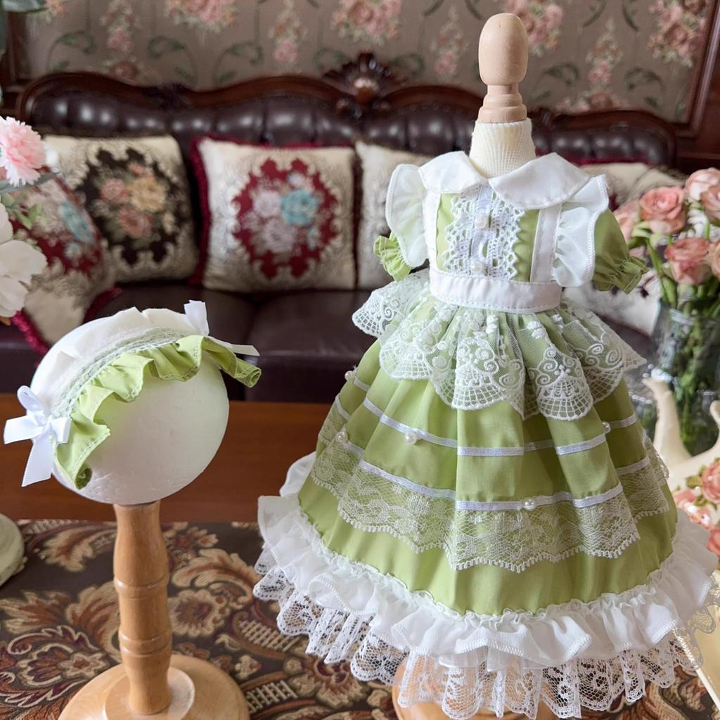 14 16 13 BJD Ball Jointed Doll Dress Doll Costume Doll Maid Clothes Ball Jointed Doll Dress Up Doll Dress Princess Dress, Maid Clothes, (Head and