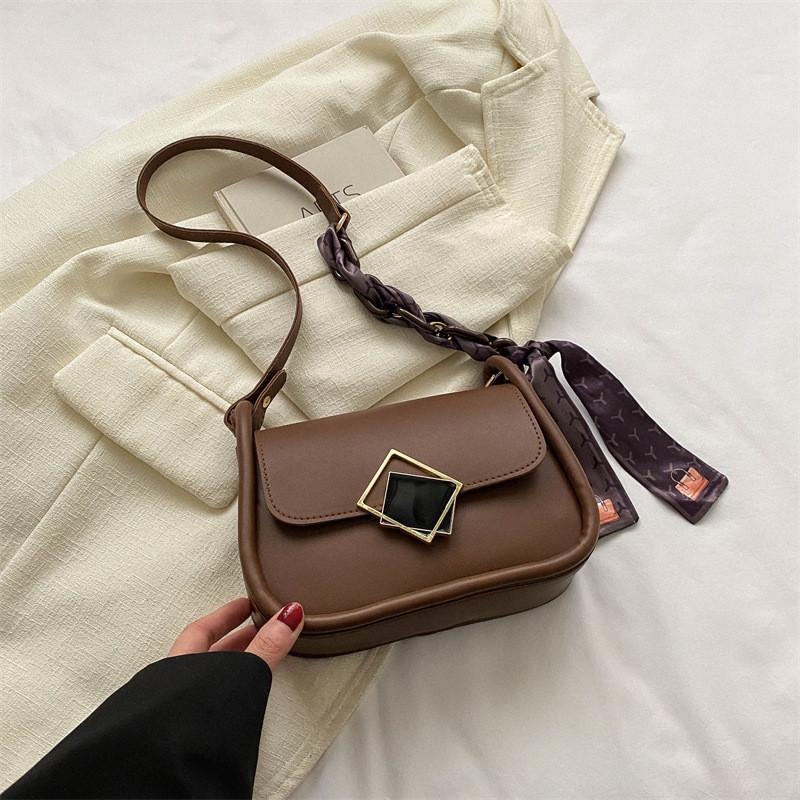 Stylish And Trendy Pu Leather Crossbody Bag 2023 Summer Fashion Small Shoulder Bag For Women